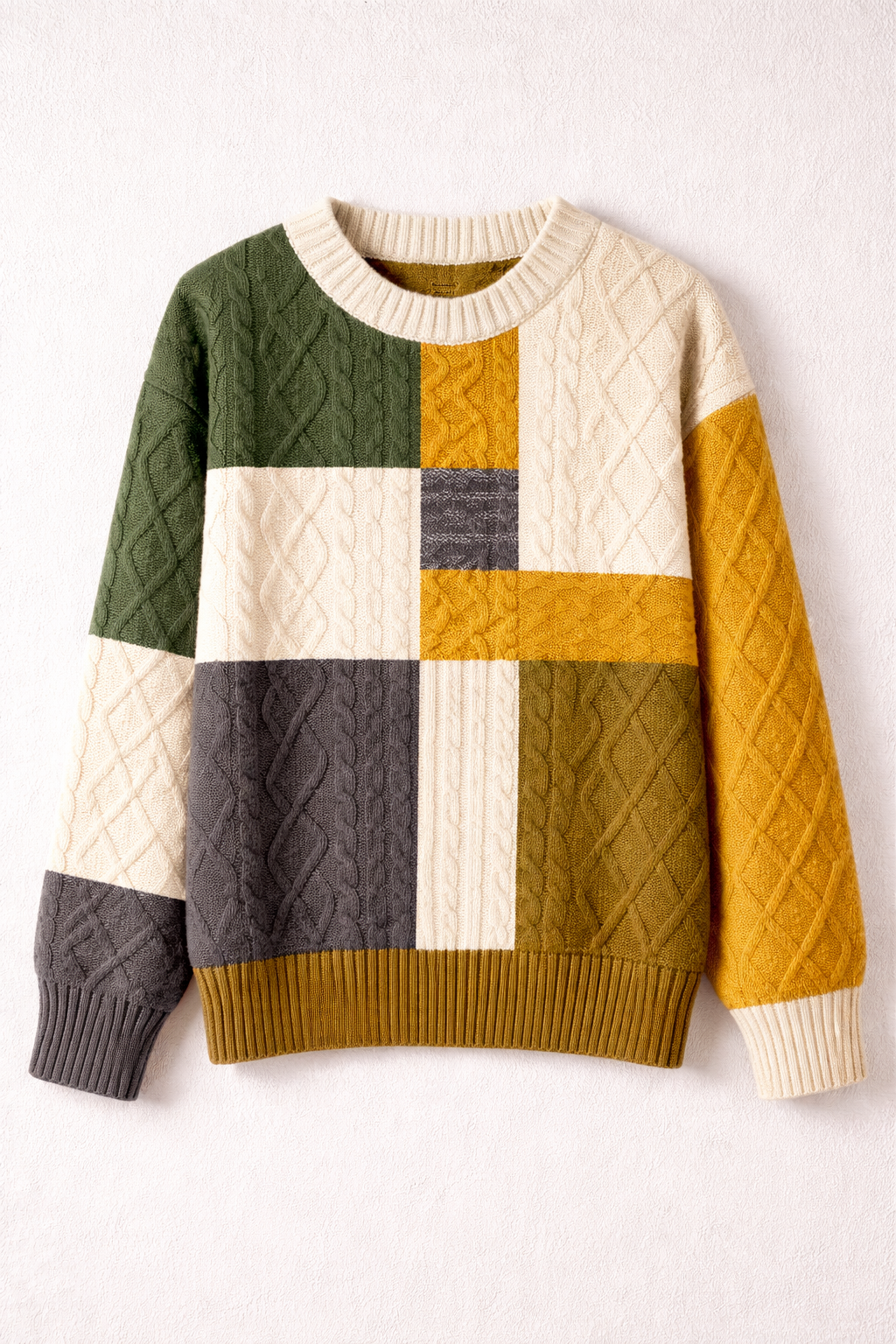 Classic Block Knit Sweater